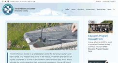 Desktop Screenshot of birdrescuecenter.org